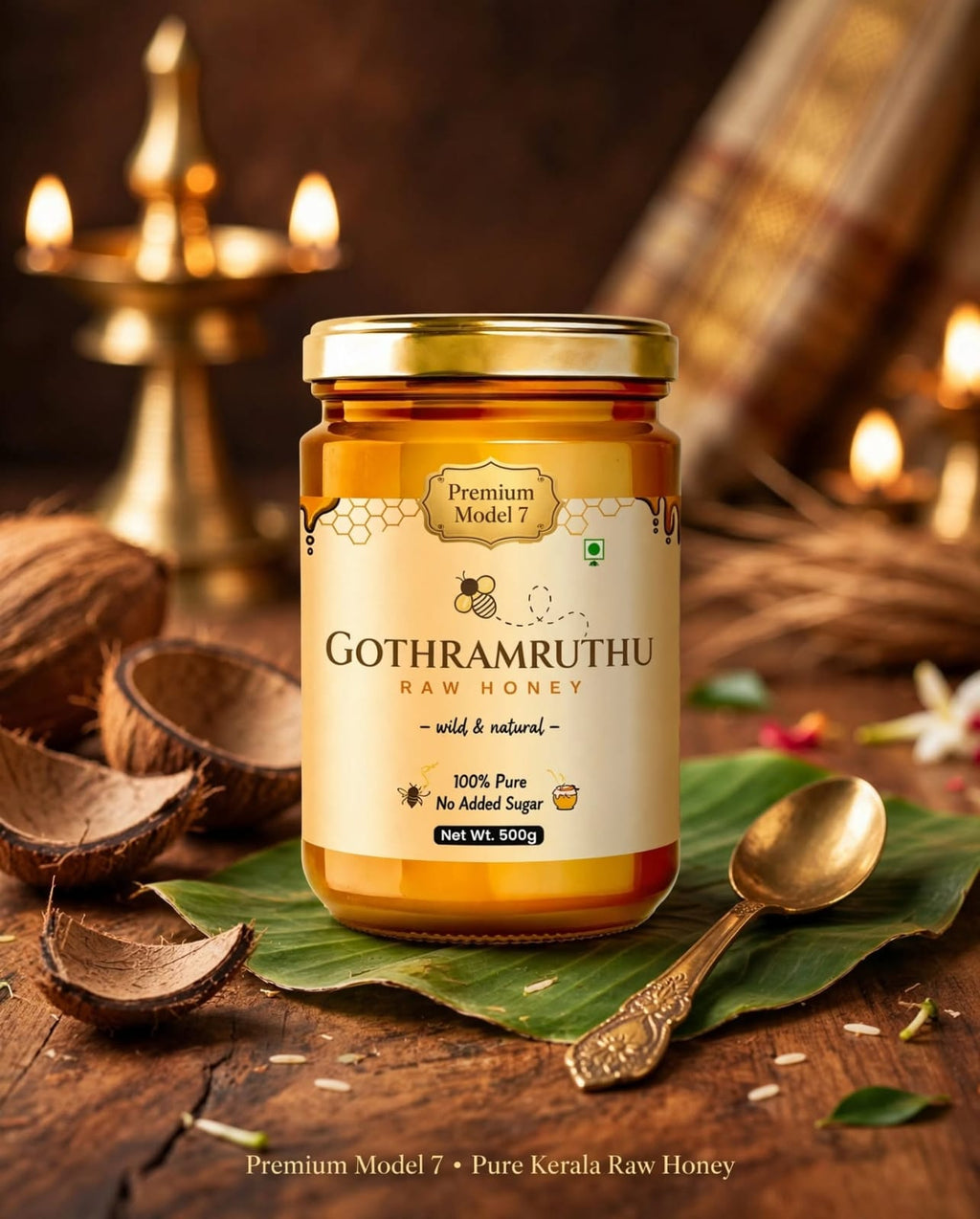 wild honey processed 500 gm