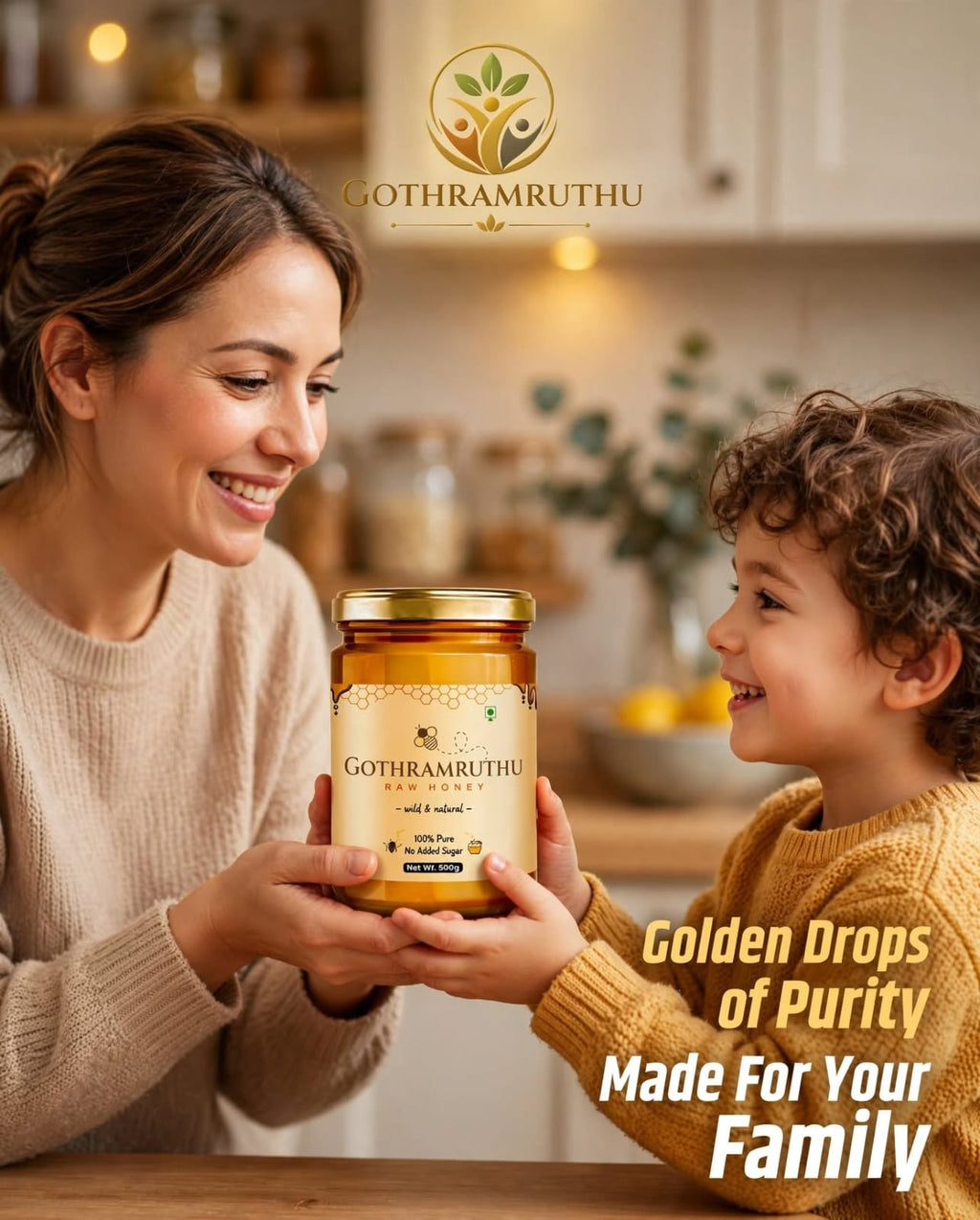 wild honey processed 500 gm