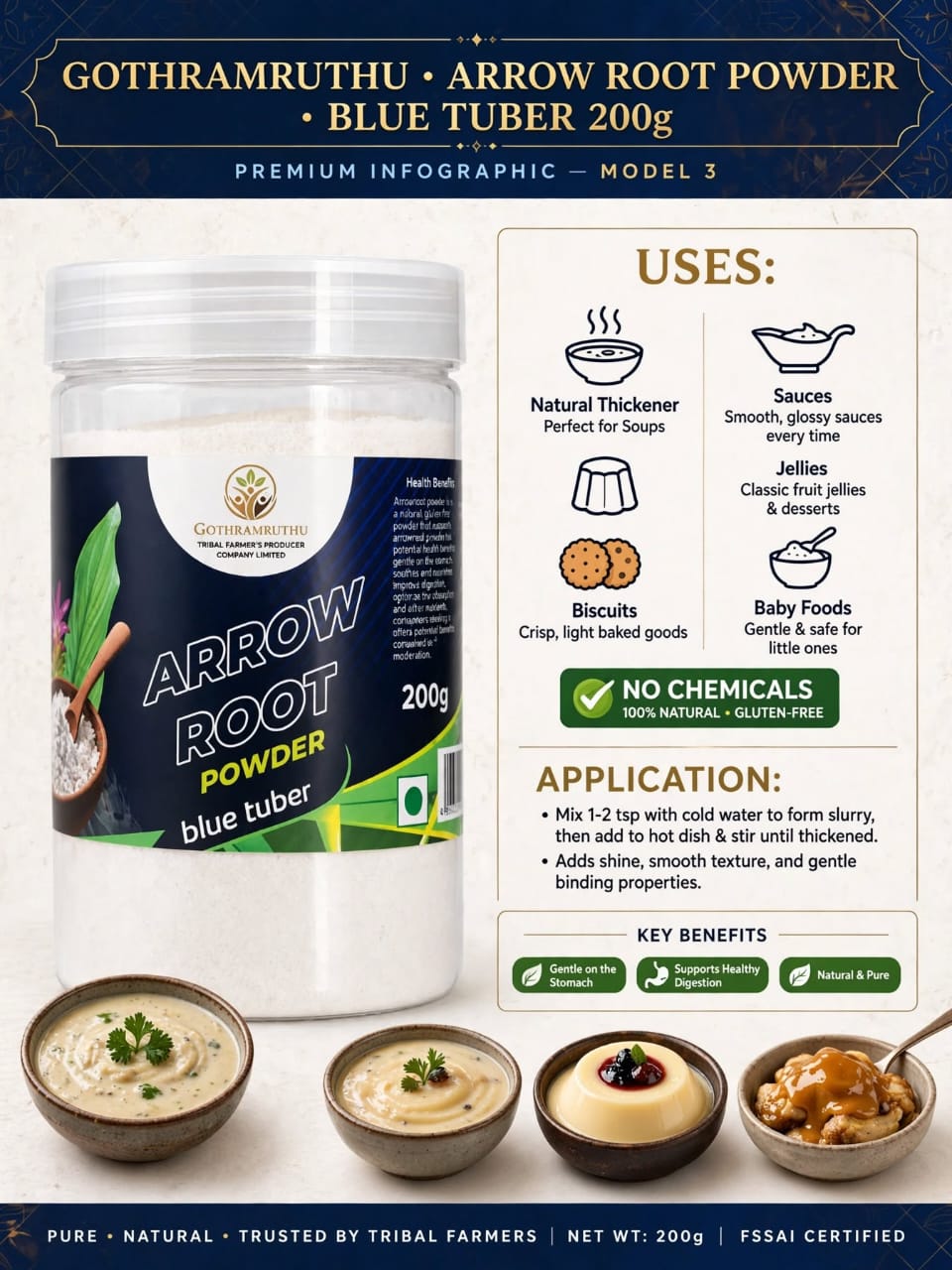 ARROW ROOT POWDER
