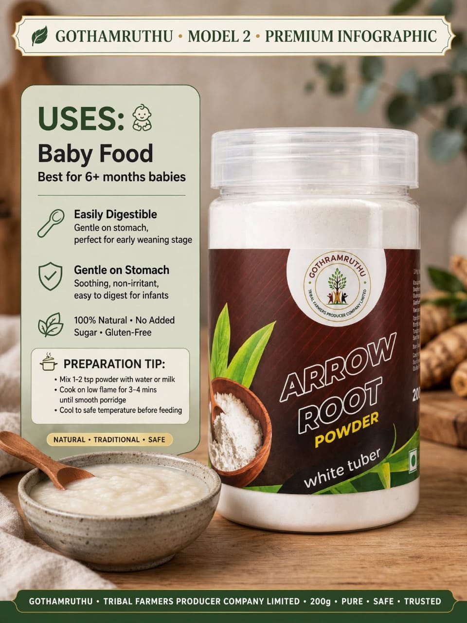 ARROW ROOT POWDER