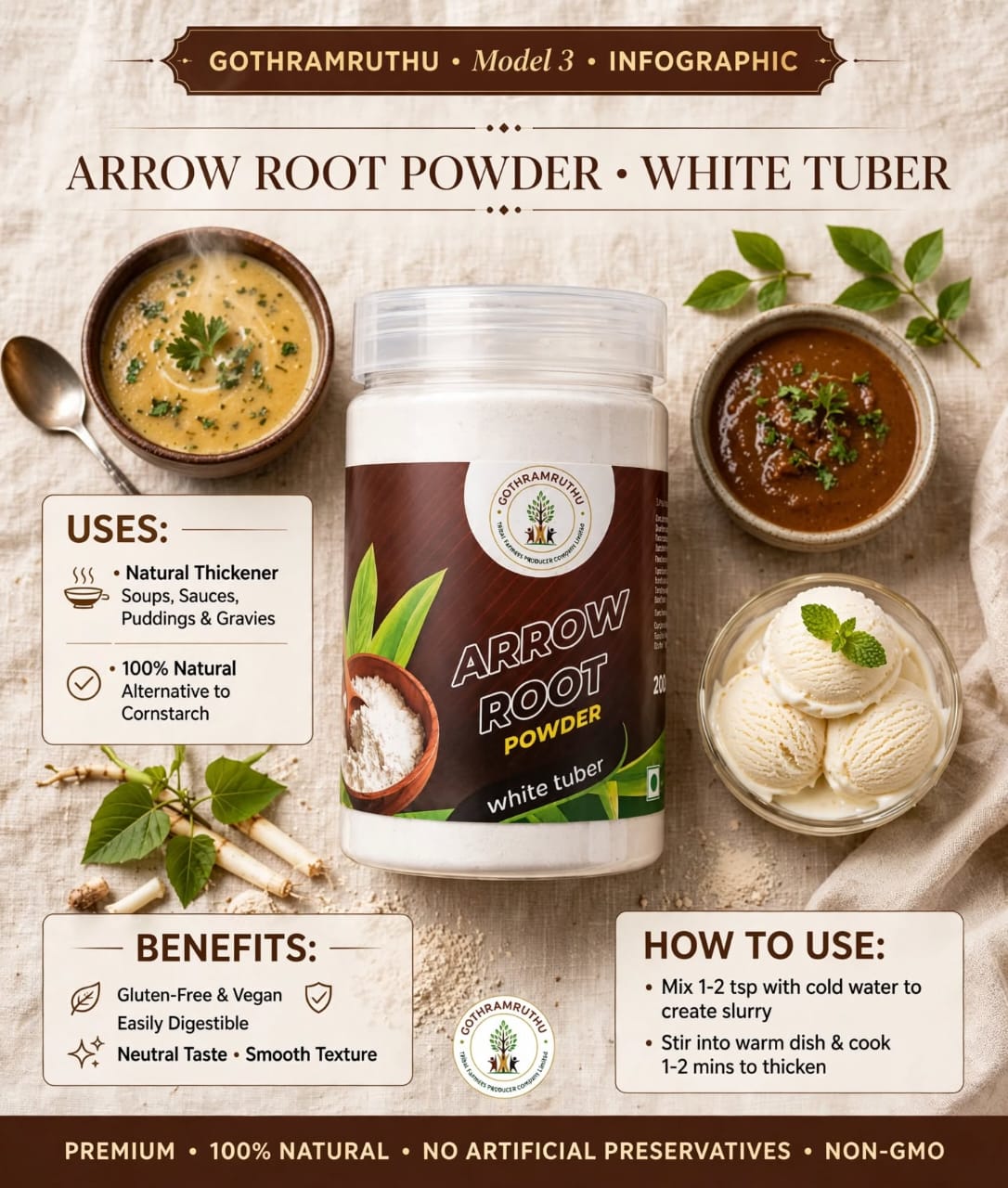ARROW ROOT POWDER