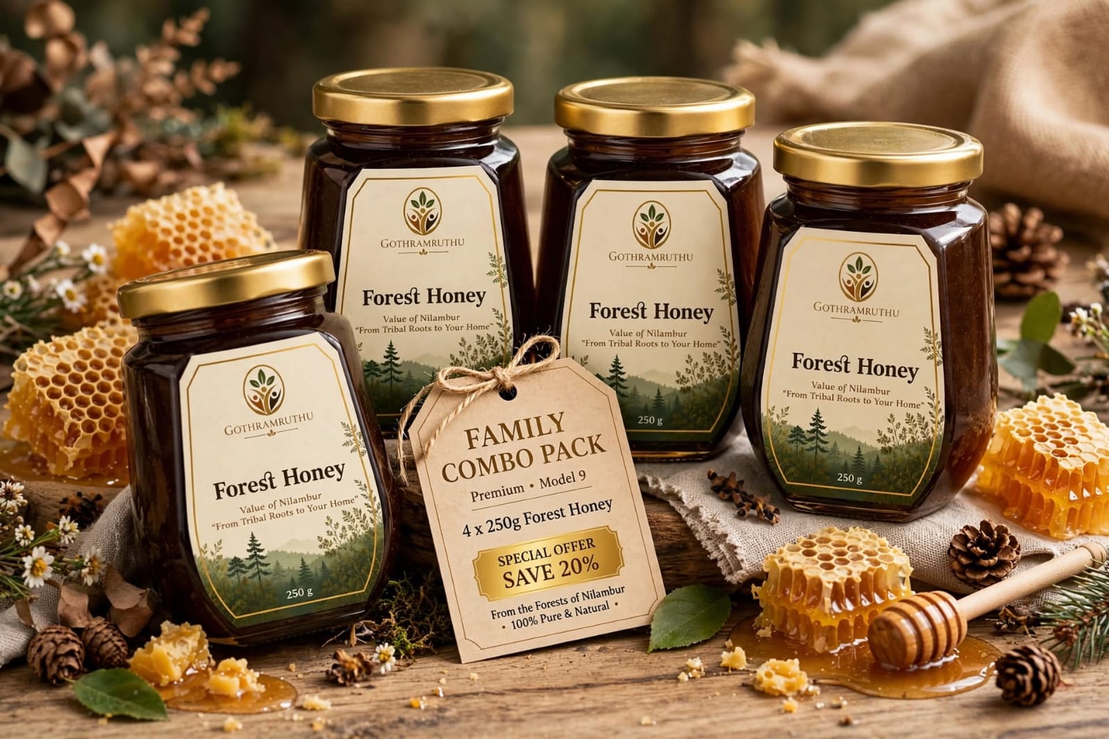 WILD HONEY 250 GM